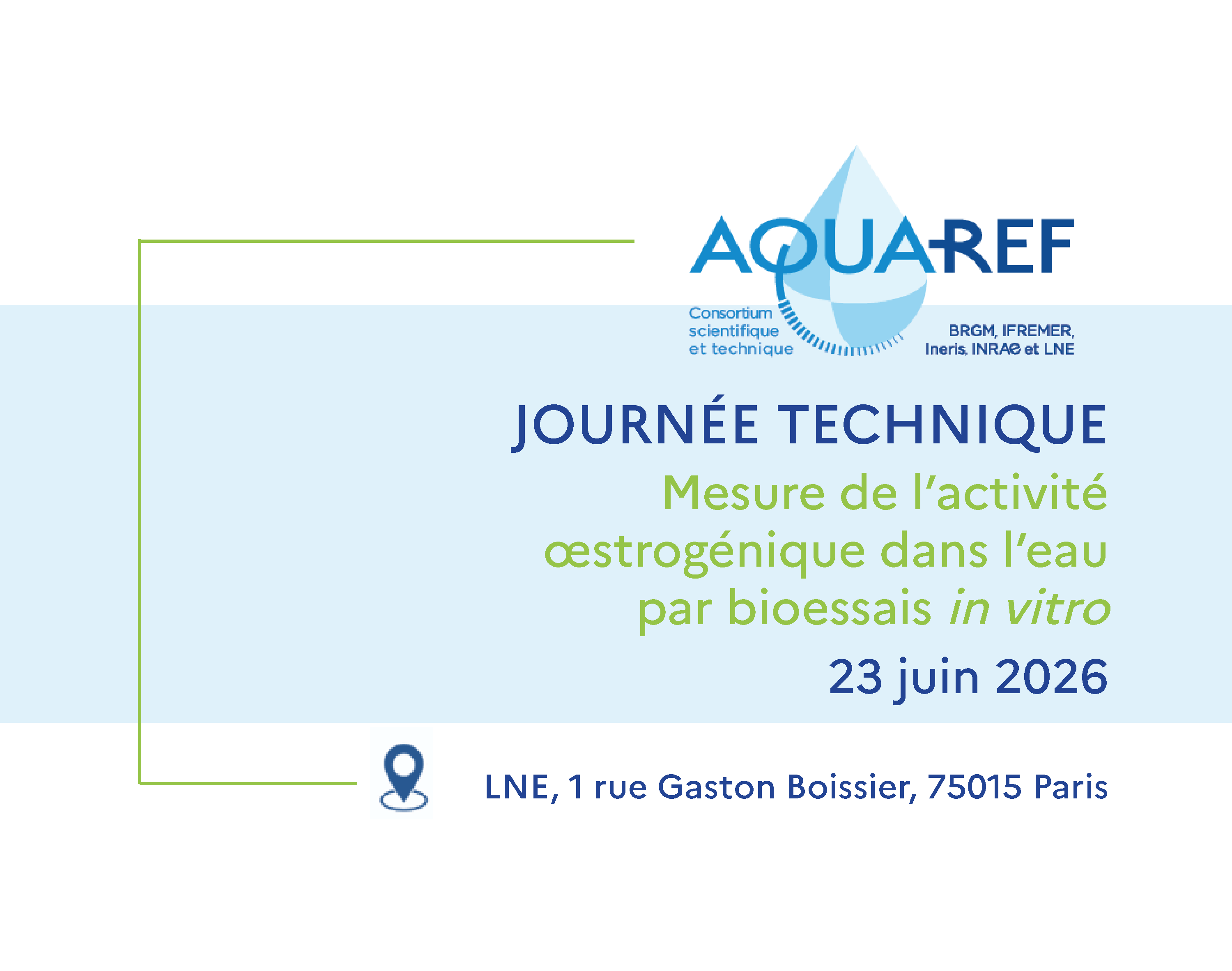 Journée technique Bioessais