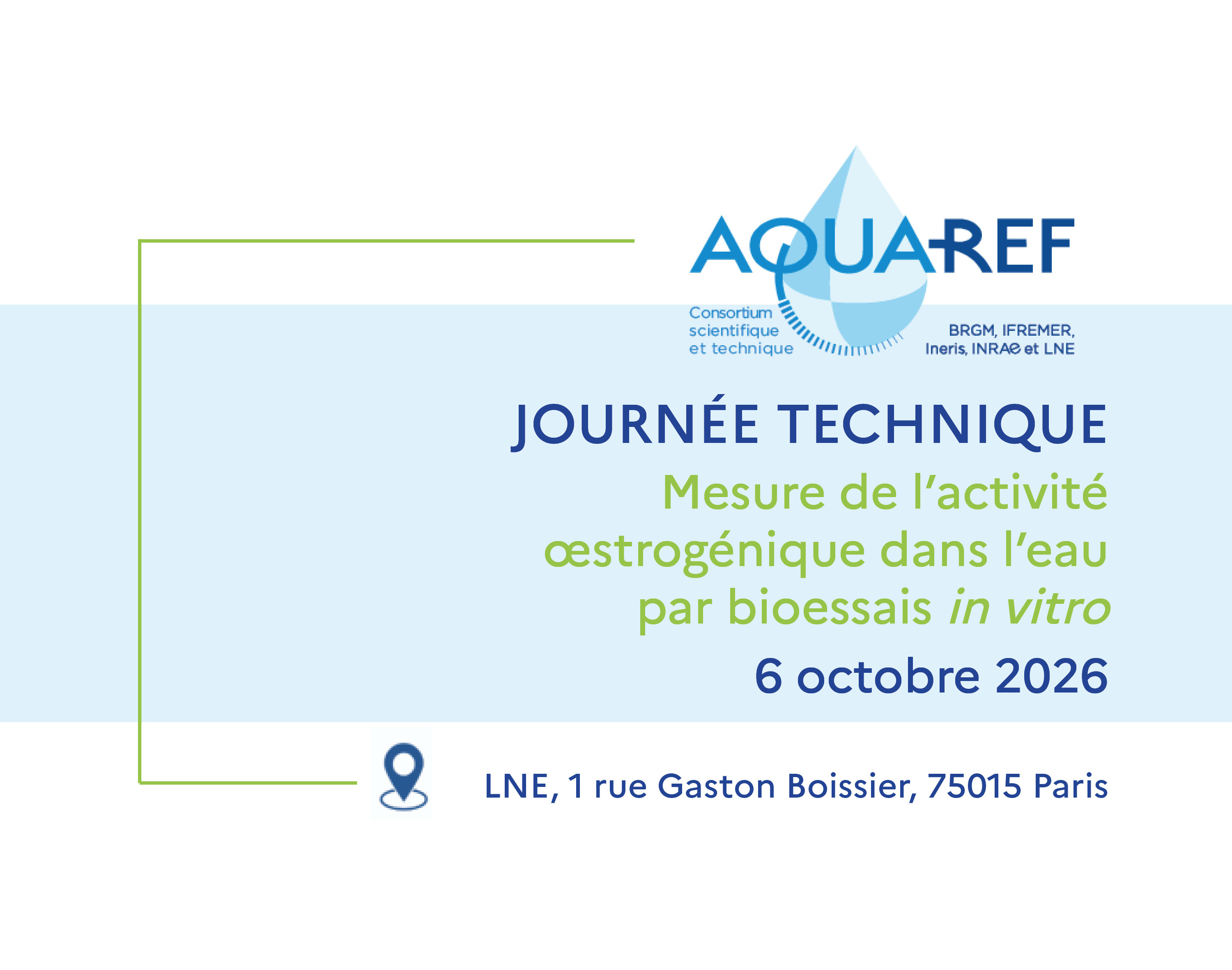 Journée technique Bioessais
