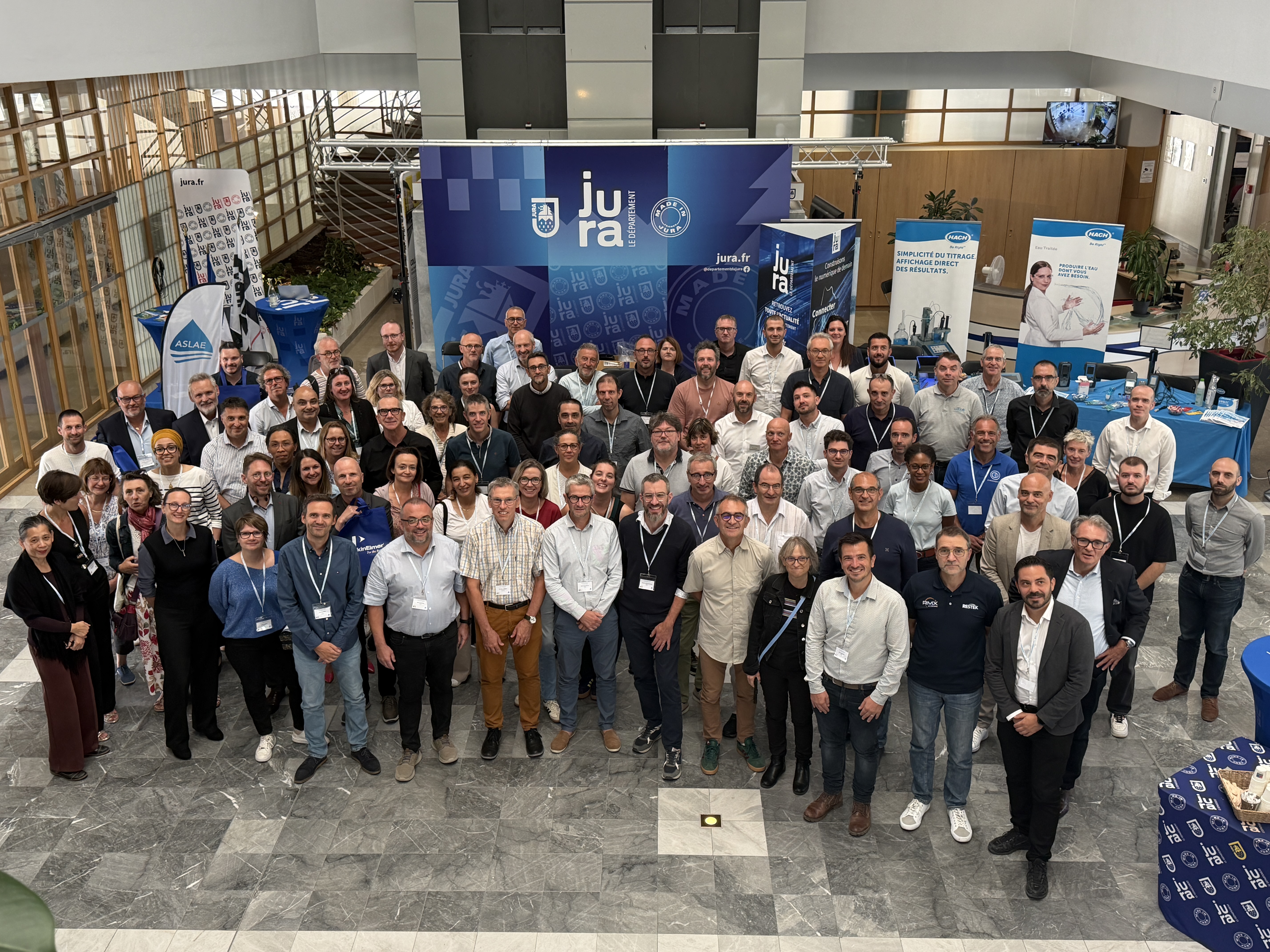 Photo des participants de la 44ème journée technique de l'association ASLAE